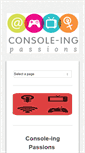 Mobile Screenshot of console-ingpassions.org